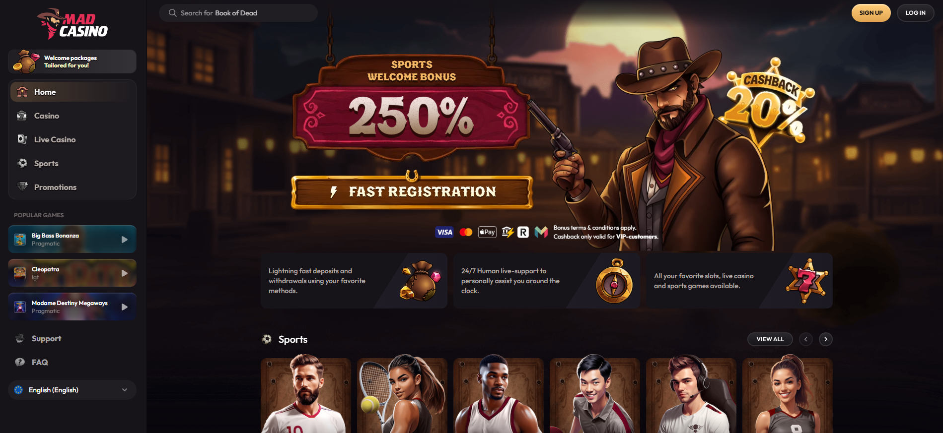 MadCasino Desktop screenshot