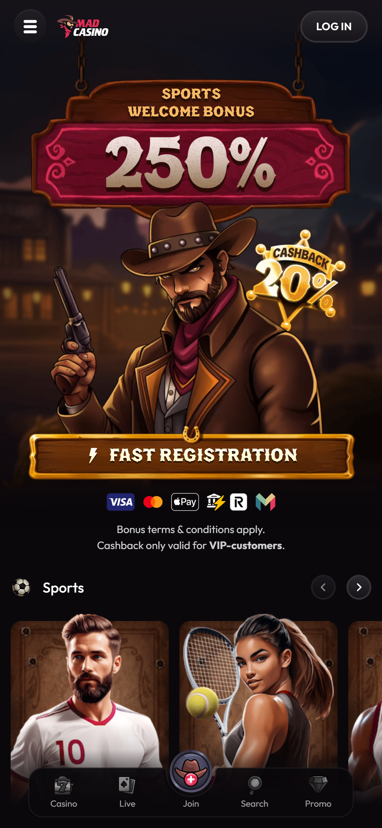 MadCasino Mobile screenshot